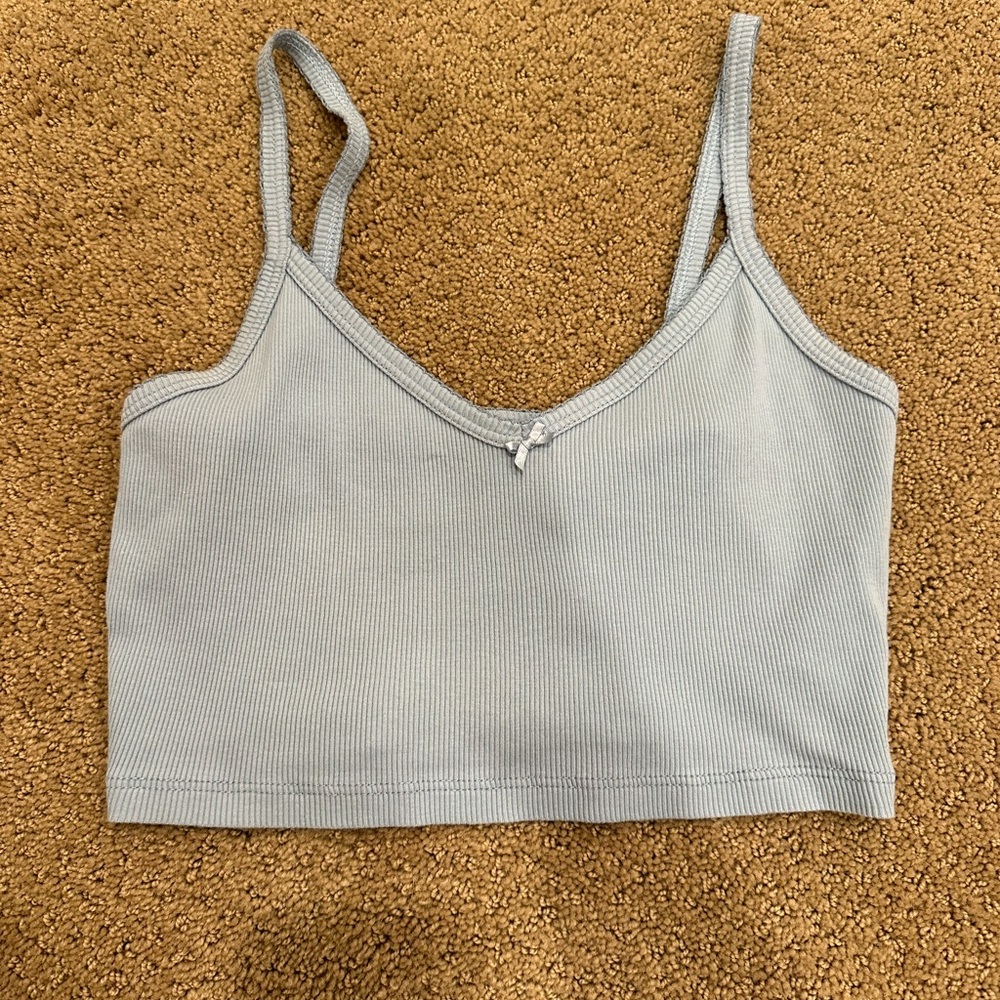 blue sunday best tank top